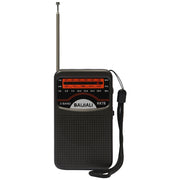 Handheld Radio Built-in Speaker Stereo Radio Telescopic Antenna SW AM FM Mini Portable Radio Outdoor Emergency Speaker Device