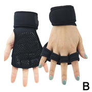 Gym Weightlifting Gloves Men's And Women's Wrists Anti Slip Half Finger Sports Horizontal Bar Equipment Training Pull Up