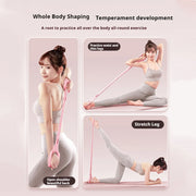 Woman Gym Equipment Yoga Pull Rope Elastic Band Rope Strength Training For Home Gym Workout Exercise fitness