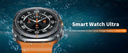 2024 New Multifunction Galaxy Smart Watch 7 Ultra Men AMOLED Screen Multi-Function Sports Fitness Tracker Health Men Smartwatch