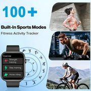 T344 Smart Watch 2024 Smartwatch Men Dial Call Smart Watch Tracker Health Sport Tracker Women Watch Clear Talk Sleep Detection