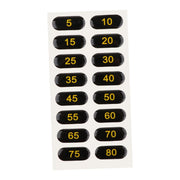 Weight Stack Labels Number Stickers for Fitness Equipment Gym Sporting Goods