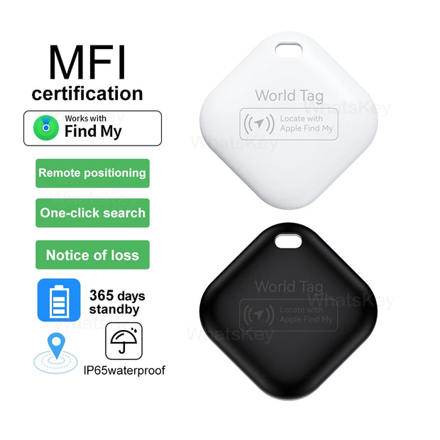 Mini Tracker  with Apple Find My GPS Tracking Bluetooth Device Smart iTag Child Finder Pet Car Lost Tracker IOS System Key