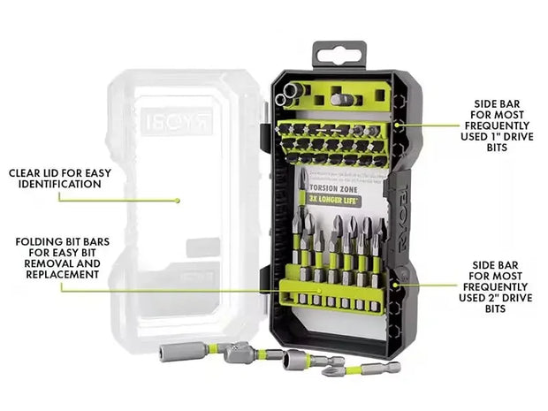 18V ONE+ Drill Driver, 3/8 Inch Chuck, 40 Piece Drill Bit Set, 1.5 Ah 18-Volt Lithium-ion Battery, 18-Volt Charger and 16 Inch T