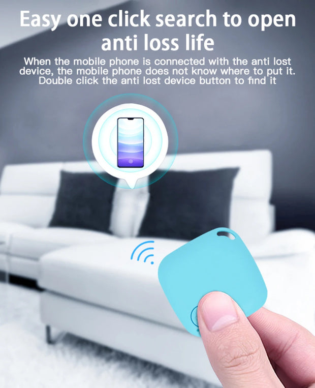 Mini Anti-loss Device Wallet Mobile Phone Lost Alarm Pet Key Smart Tracker Locator Two-way Object Finding Function GPS Tracker