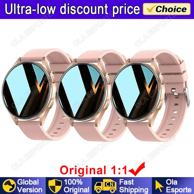 New GPS Sport Smart Watch 6 Men Woman Heart Rate Custom Dial HD Bluetooth Call Health Monitoring For Watch 6 Pro Smartwatch 2024