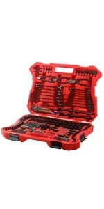 MECHANIC™ 303-Piece Mechanics Tool Set and Socket Set, Professional, SAE/Metric