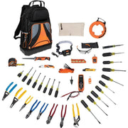 Hand Tools Kit includes Pliers, Screwdrivers, Nut Drivers, Backpack, and More Jobsite Tools, 41-Piece