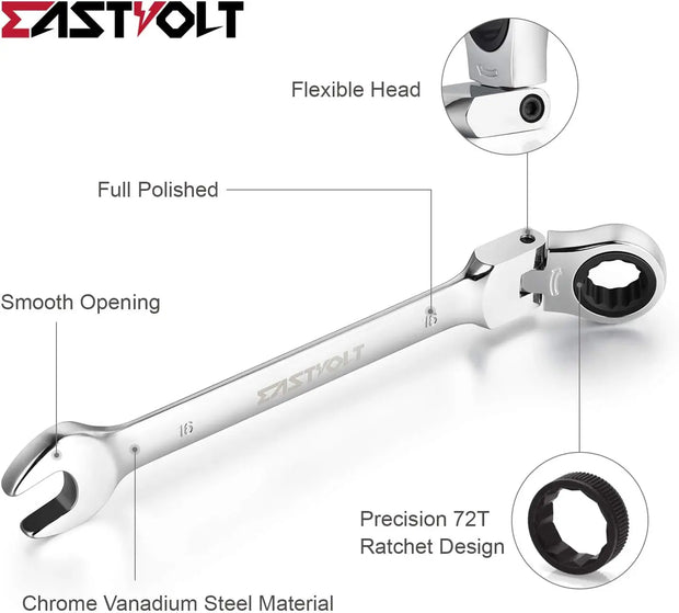 Mechanic Tool Kits (ASK06) and 12-Piece Flex-Ratcheting Wrench Set