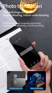 D8 2000mAh 144 Languages Translation Camera Device  Real-Time Smart Voice Photo Translator Portable Text Voice Translator