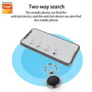 Tuya Mini Locator Bluetooth Smart Tags Key Device Pet Anti-lost Location Tracker Smart Tracker Item Finder For Smart Life