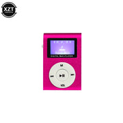 Mini MP3 Player with LCD Screen Portable Music Media Supporting SD TF Card 3.5mm Interface Display for Travel Device Wholesale