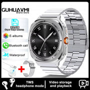 2024 New For Samsung Galaxy Watch 7 Ultra Smart Bracelet Men 32GB Memory GPS Trackr NFC AMOLED Screen Bluetooth call Smartwatchs