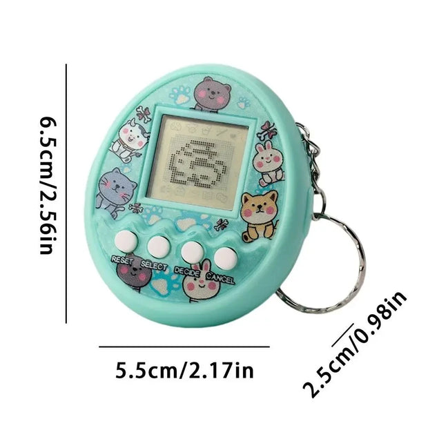 Electronic Pets Game Toys Virtual Tamagotchi in Russian Original German Spanish Polish Digital Animals Toys For Kids Child Pixel