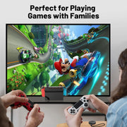 Unitek Switch Game Card Reader with Wireless Remote Control for Nintendo Switch OLED Docking Station to HDMI RJ45 PD 100W Charge