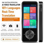 M9 Translator Device 137 Languages Intelligent Translator Real-time Voice Recording Text Translate Machine Supports 16 Offline