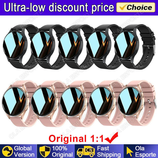 New GPS Sport Smart Watch 6 Men Woman Heart Rate Custom Dial HD Bluetooth Call Health Monitoring For Watch 6 Pro Smartwatch 2024