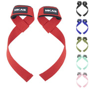 2Pcs Non-slip Strap Gym Dumbbell Workout Weights Lifting Straps Crossfit Fitness Equipment Wrist Wrap Lift Exercise Training