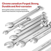 248 Piece Mechanics Tool Set Chrome Vanadium Forged SAE Metric Combination Wrenches Ratchets Pliers Screwdriver Bits Blow-Molded