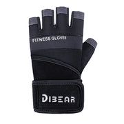 Half Finger Bodybuilding Gym Gloves Weightlifting Dumbbell Training Anti-Slip Fitness Gloves Crossfit Workout Exercise For Man