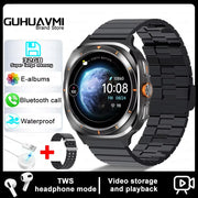 2024 New For Samsung Galaxy Watch 7 Ultra Smart Bracelet Men 32GB Memory GPS Trackr NFC AMOLED Screen Bluetooth call Smartwatchs