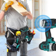 Cordless Hammer Drill Driver Set, Hammer Drill with 2 20V 2.0Ah Li-ion Battery, 1/2" Metal Keyless Chuck 2 Variable Speed