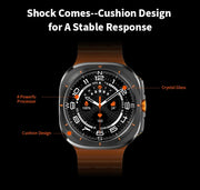 For Samsung Galaxy Watch 7 Ultra Men Smart Watch1.5inch Raise Hand Bright Screen Bluetooth Call GPS Sports Track SmartWatch 2024