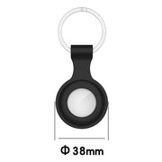 Tracker Silicone Protective Case Portable Keychain Protective Sleeve Anti-Lost Device Protector for Airtags Locator