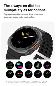 2024 New For Samsung Galaxy Watch 7 Ultra Smart Bracelet Men 32GB Memory GPS Trackr NFC AMOLED Screen Bluetooth call Smartwatchs