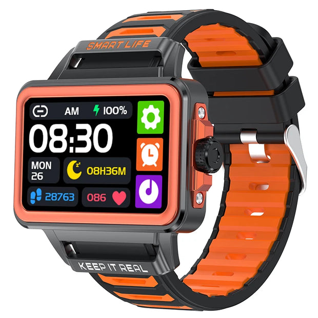 1.57in Smart Watch 2024 New Sport Smart Watch Men Woman Flashlight Waterproof Information Push Smart Bracelet For Android IOS