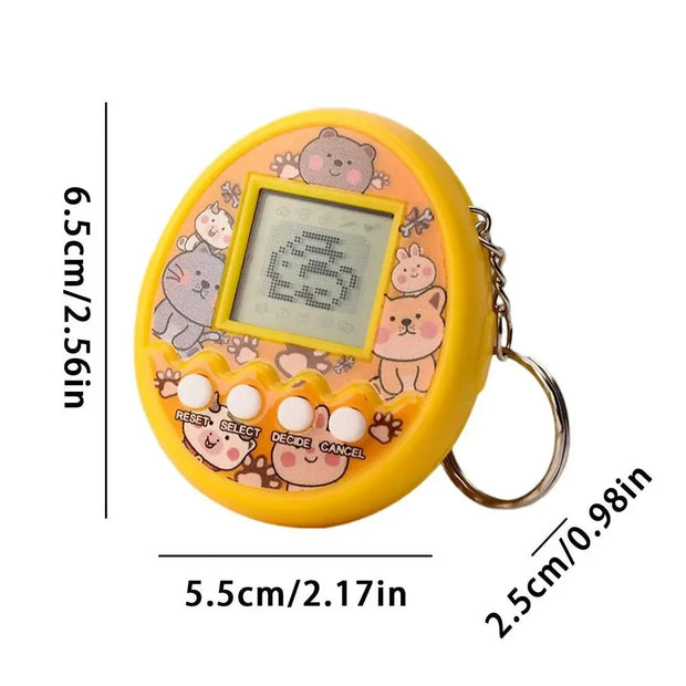 Electronic Pets Game Toys Virtual Tamagotchi in Russian Original German Spanish Polish Digital Animals Toys For Kids Child Pixel