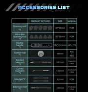 JM-8193 Precision Electric Mini Screwdriver Set MagneticTorx Bits Professional Phone Electronic PC Tablet DIY Repair Tools