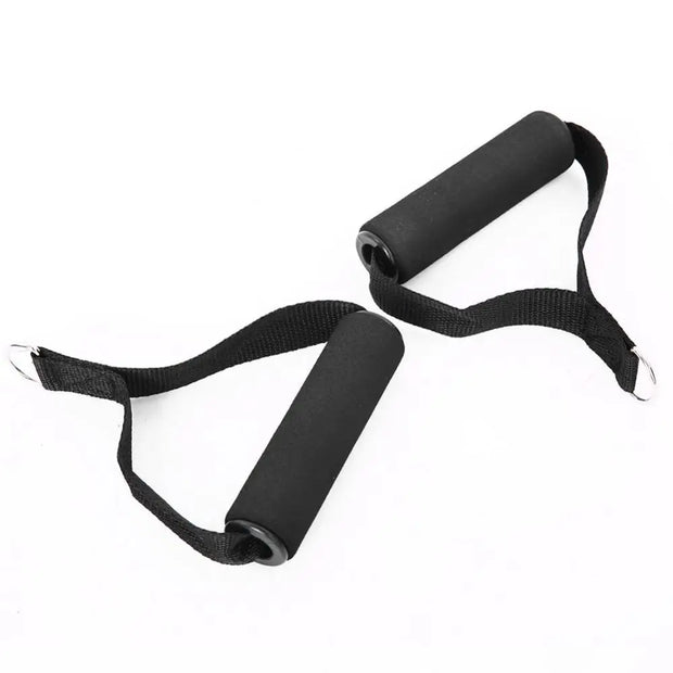 2PC Resistance Bands Sport Crossfit Strength Training Body Building Equipment Fitness Gym Accessories Elastic Band Handle Expand